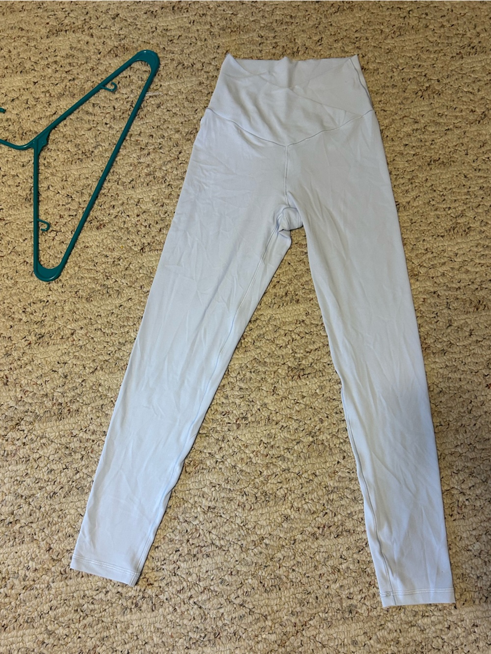 aerie Light Blue/White High-Waist Leggings